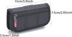 King Ma Small DSLR Camera Battery Bag Pouch Holder Case Camera Batteries Waist - Image 6