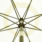 Sunnyglade 9' Patio Umbrella Outdoor Table Umbrella with 8 Sturdy Ribs (Beige) - Image 7