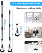 Leebein Electric Spin Scrubber, Cordless Cleaning Brush - Image 3