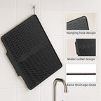 Dish drying mats for kitchen counter, Silicone dish drying mat, Heat resistant - Image 5
