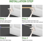 One Touch Kickdown Door Stopper, Door Holder, Heavy Duty Door Stops, Bottom of - Image 6