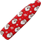 Cute Christmas Santa HOHOHO Ironing Board Cover Table Top Ironing Board Cover by Darisoco