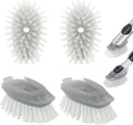 4 Pack Dish Brush Refills, Dish Brush Replacement Head by pamrack