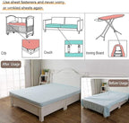8Pcs Adjustable Bed Sheet Straps Clips, Elastic Mattress Sheet Fasteners Holder - Image 3
