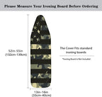 America Flag Ironing Board Cover, Camouflage Stripe Star Elastic Edges Non-Slip - Image 5