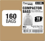 Ultrasac 18 Gallon Compactor Bags by Ultrasac