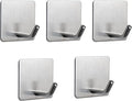 NearMoon Adhesive Hooks- Heavy Duty Bath Wall Hooks Waterproof Stainless Steel by NearMoon