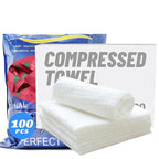 100 Pcs Mini Compressed Towels, Disposable Face Compressed Towel, Compressed - Image 8