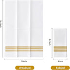 Vplus 300 PACK Guest Towels Disposable Bathroom, Decorative Bathroom Napkins - Image 6
