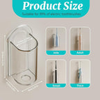 2 Pack Electric Toothbrush Holders - Image 2