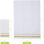 FOCUSLINE 200 Linen Feel Disposable Bathroom Napkins, Soft and Absorbent Paper - Image 2