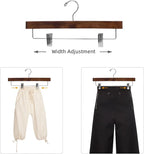 Nature Smile Wooden Pants Skirt Trousers Hangers - Image 5