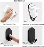 Sticky Adhesive Hooks 10 Pack Stainless Steel Stick Hooks - Image 4
