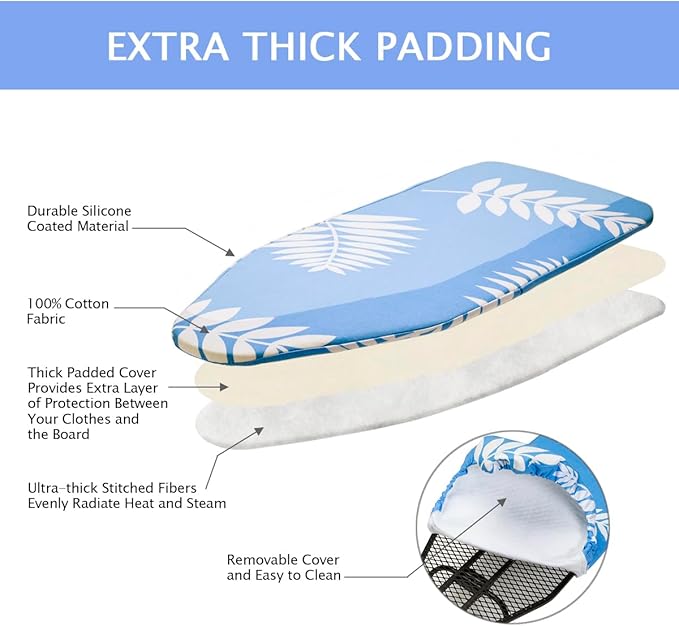 SheeChung Mini Ironing Board 12"x32", Tabletop Ironing Boards - Image 5