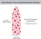 Pink Strawberry Ironing Board Cover and Pad - Image 6