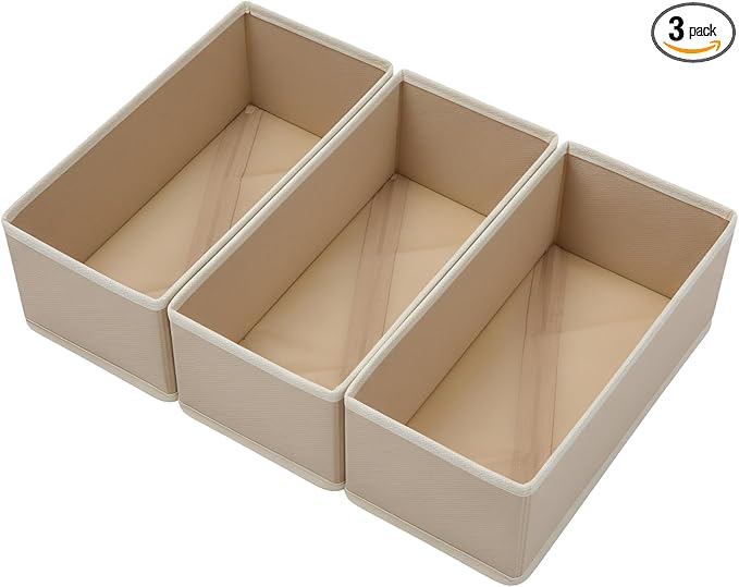 Sock Drawer Organizer 3 Pack by Bructhun