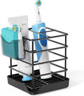 Toothbrush Holders for Bathrooms, Stainless Steel Toothbrush and Toothpaste by Chintu