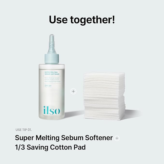 ILSO 1/3 Saving Cotton Pad, Thin Layer Perfect - Image 3