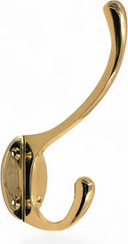 Soild Brass Wall Hooks for Hanging, Antique Brass Coat Hooks, Hooks for Living - Image 9