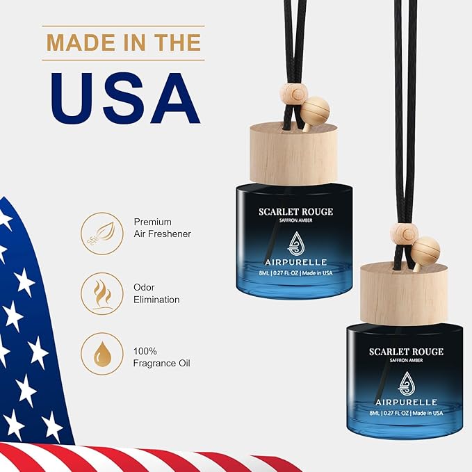 Car Air Freshener Hanging 2 Pack Car Air Fresheners Diffuser - Image 5