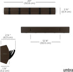 Umbra Flip Wall-Mounted Coat Rack - Image 3
