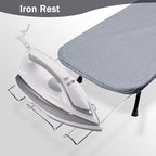 SheeChung Small Tabletop Ironing Board 32" Lx12 W, Folding Ironing Board - Image 4