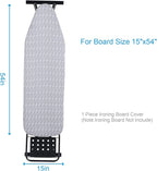 Ironing Board Cover, Full Size Scorch Resistant Padding, Elastic Edge, Heavy - Image 5