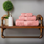SUPERIOR Egyptian Cotton Pile 3 Piece Towel Set, Includes 1 Bath, 1 Hand - Image 2