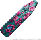 Pink Rose Ironing Board Cover and Pad Heat Reflective Stain Resistant Iron - Image 6