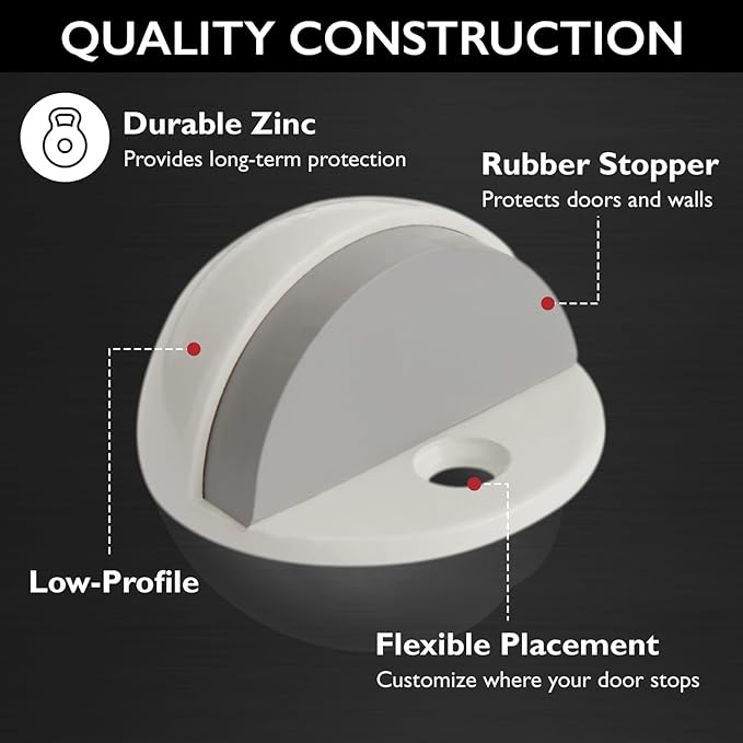 Design House Dome Door Stop Wall Protectors - Image 5