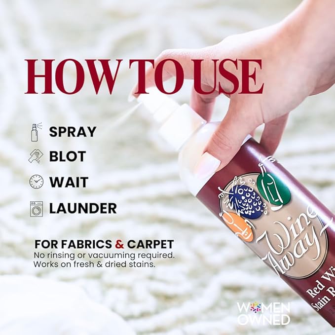 Wine Away Red Wine Stain Remover, 12oz - Image 3