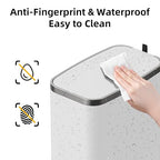 Stainless Steel Bathroom Trash Can - Image 4