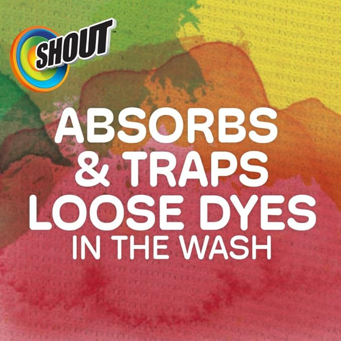 Shout Color Catchers for Laundry, Allow Mixed Washes, Prevents Color Runs and - Image 3