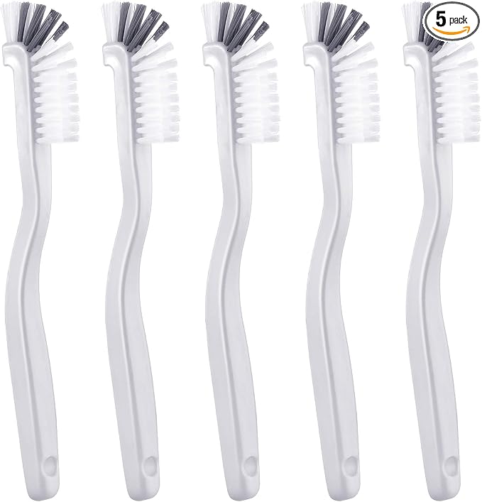 5 Piece Cleaning Dish Scrub Brush Kitchen Sink Bathroom Brushes, Household Pot by Patelai