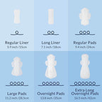 100% Organic Panty Liners for Women-120ct, Ultra Thin Cotton Cover, Regular - Image 8