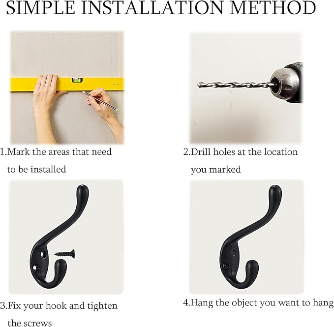 Coat Hooks 10 Pack - Image 3