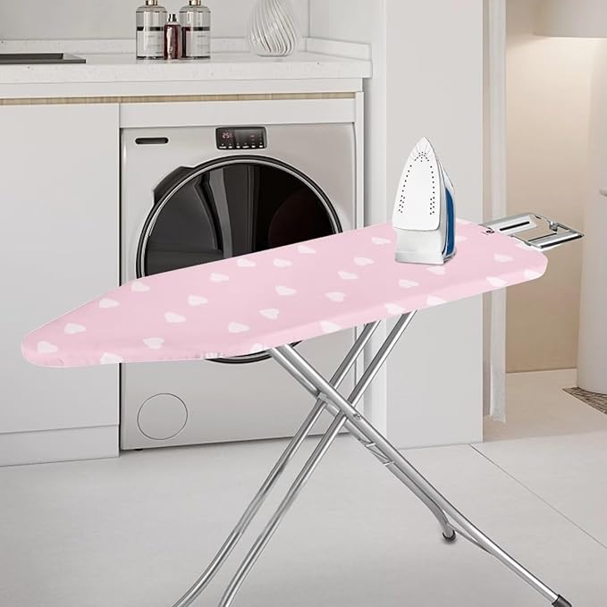 Pink Heart Ironing Board Cover and Pad Soft Cover - Image 2