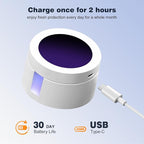 IYE Wall Mounted Electric Toothbrush Holder, Rechargeable Portable Personal - Image 5