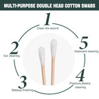 1000 Pack Cotton Swabs, Individually Wrapped Cotton Swab, Individually Wrapped - Image 3
