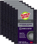 Scotch-Brite Extreme Scrub Scour Pad 77222-R, 2 Each/Pack, 6 Packs/case by Scotch-Brite