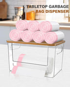 Trash Bag Holder, Acrylic Garbage Bag Dispenser - Image 5