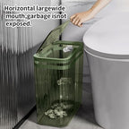 Transparent Trash Can, Bathroom Trash Cans - Image 5