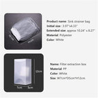 Kitchen Sink Strainer Mesh Bag- 200 PCS Disposable Sink Net Strainer Filter Bags - Image 2