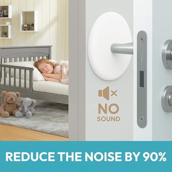 Strongest Home Wall & Door Handle Stopper, Quiet Wall Protector - Image 4