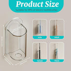 4 Pack Electric Toothbrush Holders - Image 2