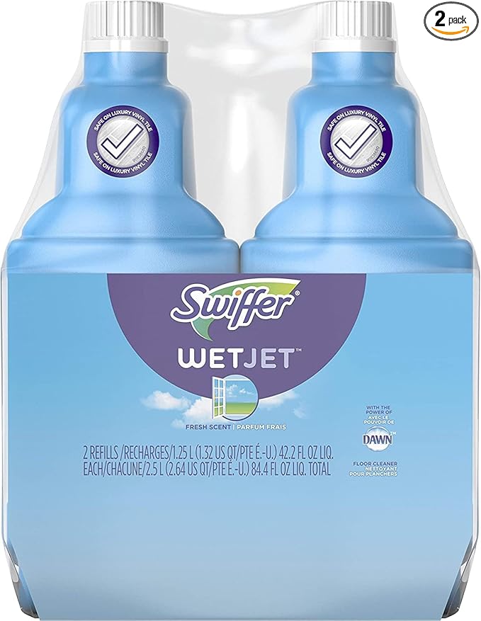Swiffer WetJet Floor and Hardwood Multi-Surface Cleaner Solution Refills by Swiffer