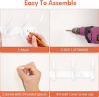 Coat Rack Wall Mount, Coat Hook Wall Mount, Wall Hooks - Image 5