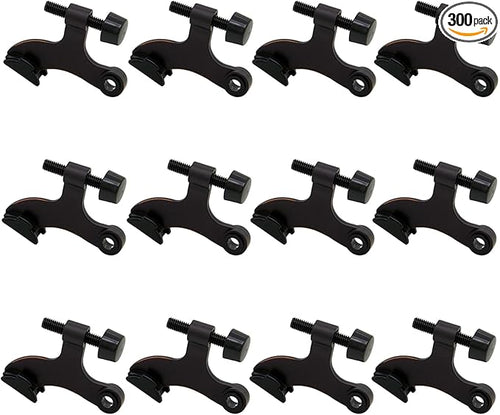 12 Pack Hinge Pin Oil Rubbed Bronze Door Stopper, Adjustable Heavy Duty Hinge by SUNTAI