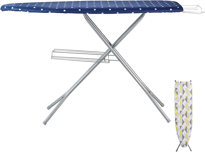 VEVOR Ironing Board with Bottom Storage Tray, Thickened 4 Layers Iron Board - Image 9