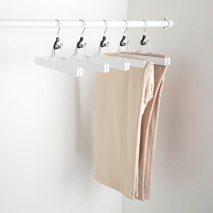 Amazon Basics Wooden Pants Hangers - Image 5